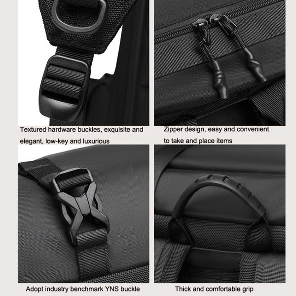 Ozuko 9631 Waterproof Outdoor Backpack Large Capacity Travel Baseball Bag