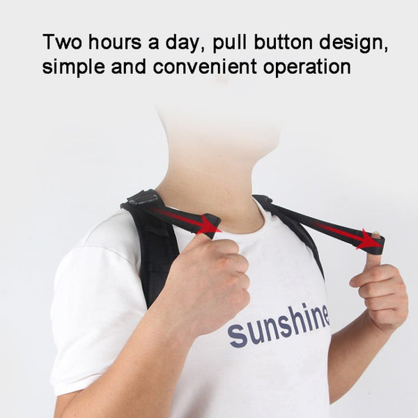 Adjustable Back Posture Corrector Improve Hunchback Belt For Women And Men
