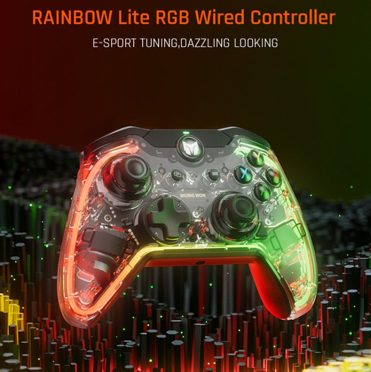 RGB Light Wired Gamepad Controller For PC/Switch