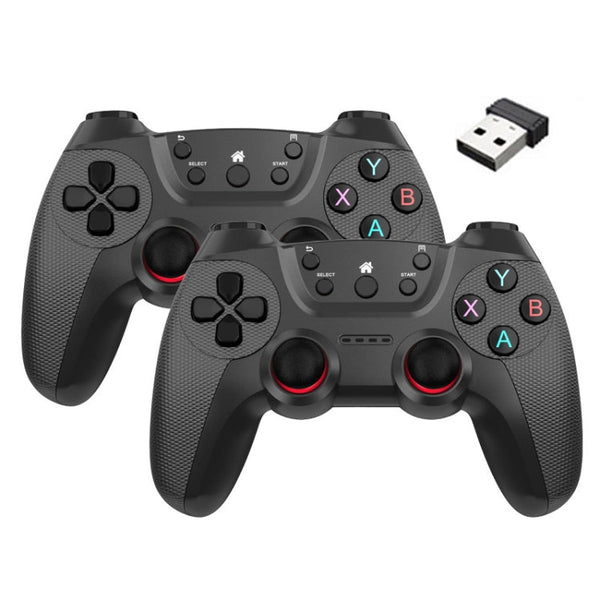 KM-029   2.4G One for Two Doubles Wireless Controller Support PC / Linux / Android / TVbox