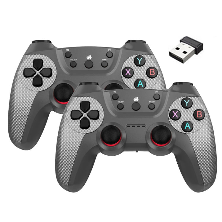 KM-029   2.4G One for Two Doubles Wireless Controller Support PC / Linux / Android / TVbox