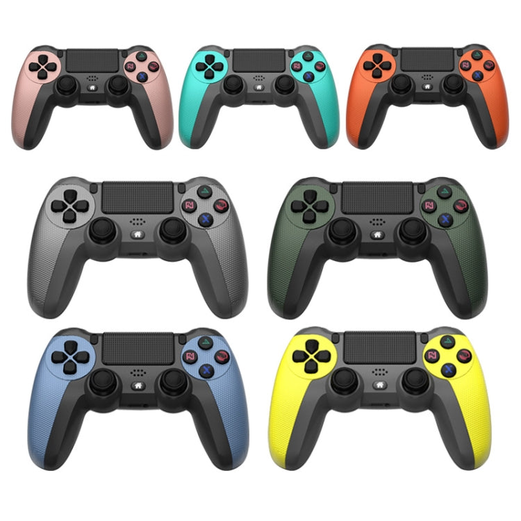 KM048 For PS4 Bluetooth Wireless Gamepad Controller 4.0 With Light Bar, KM048 (Mountain Blue), KM048 (Battle Gray), KM048 (Elegant Silver), KM048 (Elegant White), KM048 (Mint Green), KM048 (Cangling Green), KM048 (Vitality Orange), KM048 (Rose Pink)   ...