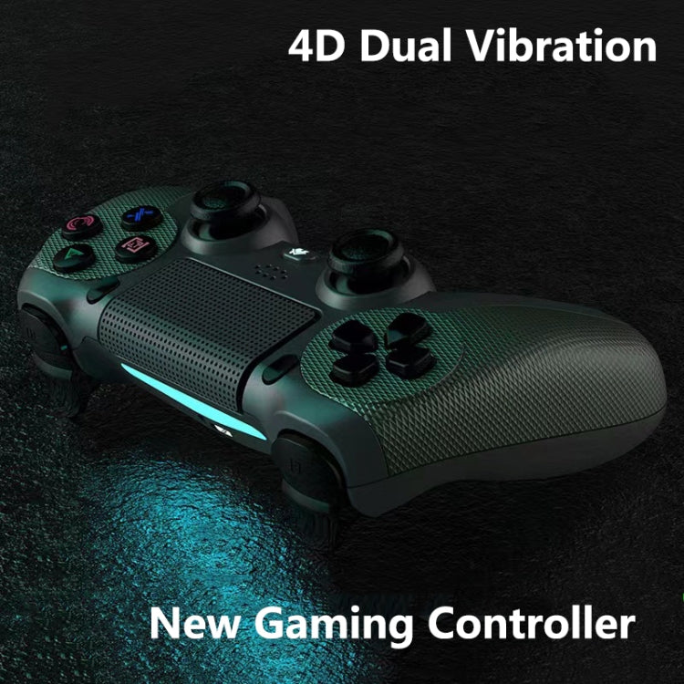 KM048 For PS4 Bluetooth Wireless Gamepad Controller 4.0 With Light Bar, KM048 (Mountain Blue), KM048 (Battle Gray), KM048 (Elegant Silver), KM048 (Elegant White), KM048 (Mint Green), KM048 (Cangling Green), KM048 (Vitality Orange), KM048 (Rose Pink)   ...