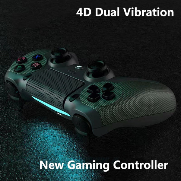 KM048 For PS4 Bluetooth Wireless Gamepad Controller 4.0 With Light Bar, KM048 (Mountain Blue), KM048 (Battle Gray), KM048 (Elegant Silver), KM048 (Elegant White), KM048 (Mint Green), KM048 (Cangling Green), KM048 (Vitality Orange), KM048 (Rose Pink)   ...