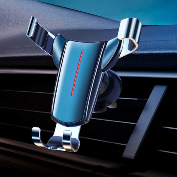 Air Outlet Triangular Gravity Sensor Car Mobile Phone Holder