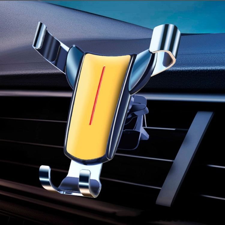 Air Outlet Triangular Gravity Sensor Car Mobile Phone Holder