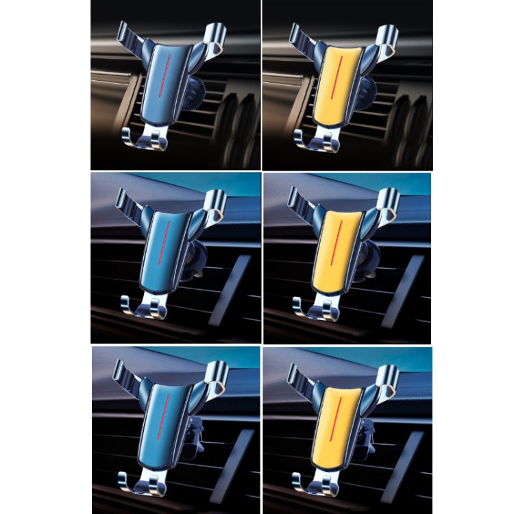 Air Outlet Triangular Gravity Sensor Car Mobile Phone Holder