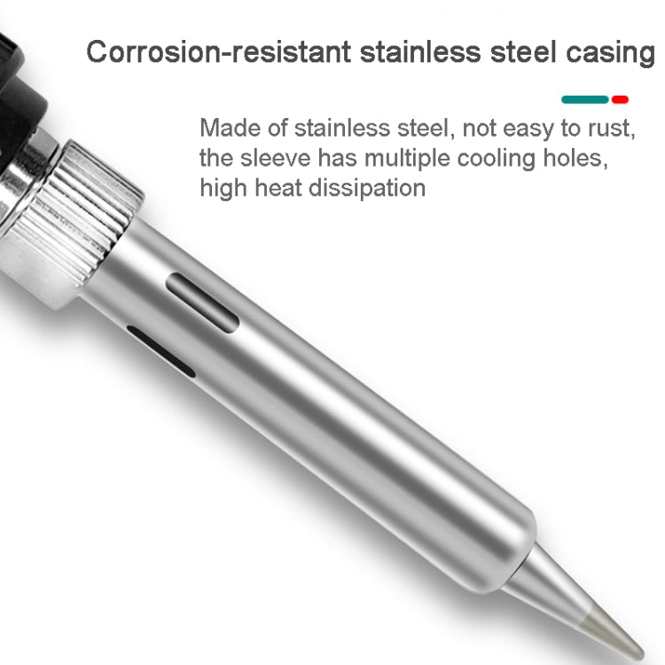 100W  220V High-power Electric Soldering Iron Adjustable Temperature Soldering Tool US Plug, 1pc, 2pcs Set 1, 2pcs Set 2, 4pcs Set