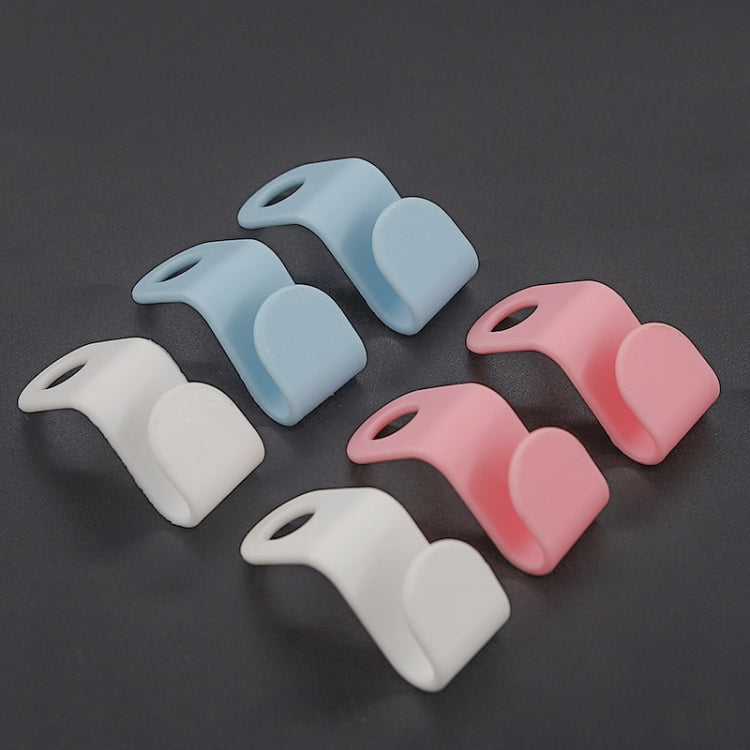 50pcs Hanger Connecting Hooks Household Superimposed Hooks