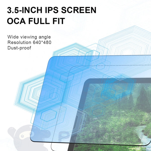 POWKIDDY RGB20S  3.5-Inch IPS Screen Retro Open Source Handheld Game Console, 16GB+64GB 15,000 Games, 16GB+256GB  30,000 Games