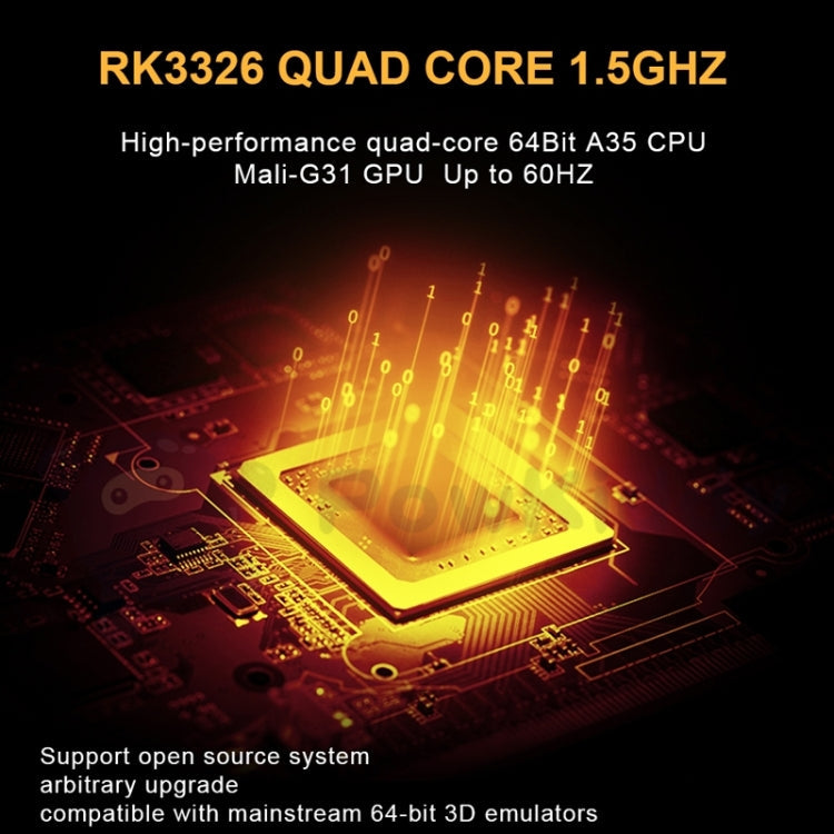 POWKIDDY RGB20S  3.5-Inch IPS Screen Retro Open Source Handheld Game Console, 16GB+64GB 15,000 Games, 16GB+256GB  30,000 Games