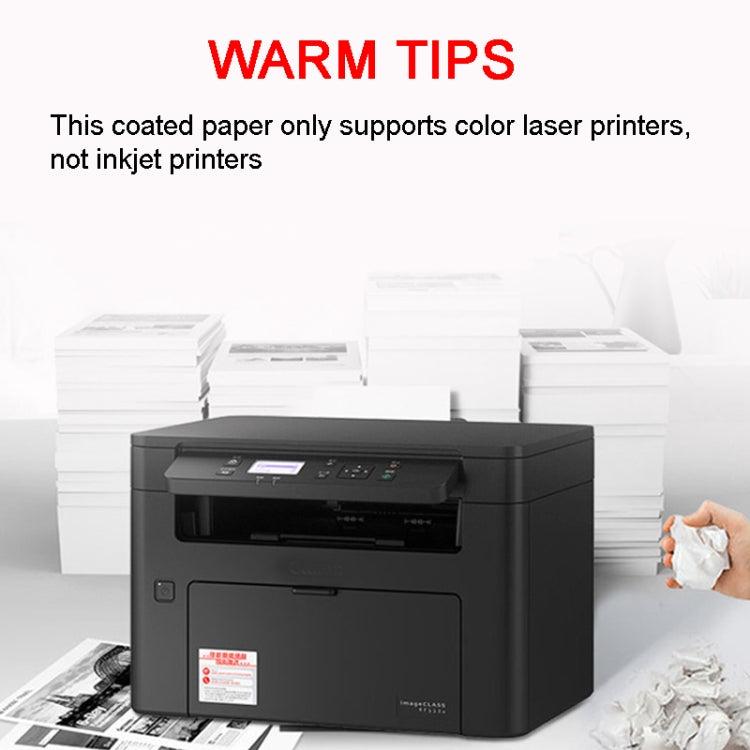 A4 100 Sheets Laser Printers Matte Photo Paper Supports Double-sided Printing for, 100gsm, 160gsm, 200gsm, 250gsm, 300gsm