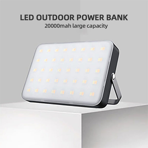 Outdoor Camping LED Light Waterproof USB Rechargeable Lighting