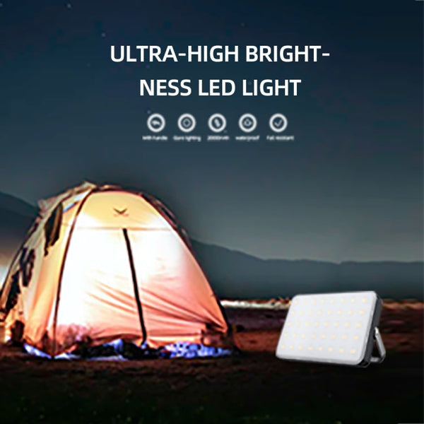 Outdoor Camping LED Light Waterproof USB Rechargeable Lighting