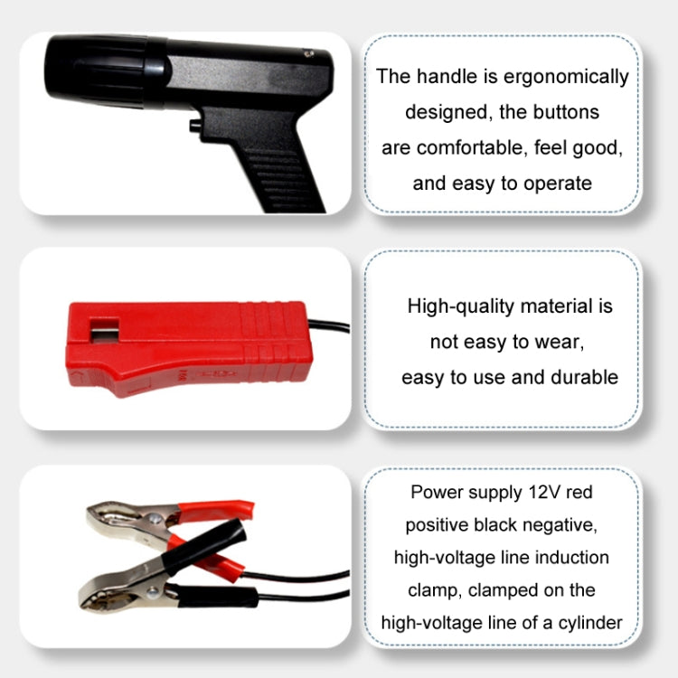 Automotive Petrol Engine Ignition Timing Light Xenon Lamp Strobe Tester