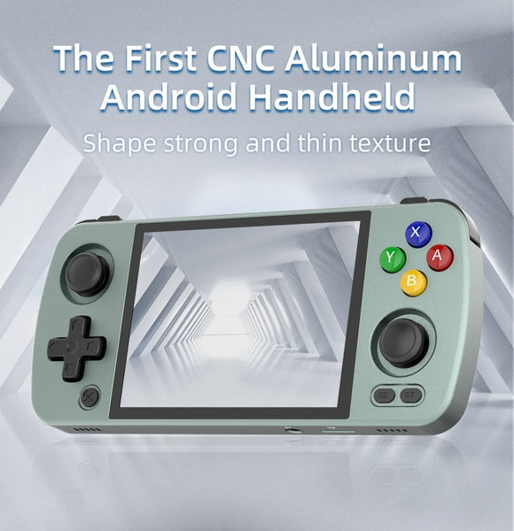 ANBERNIC RG405M Handheld Game Console 4 Inch IPS Touch Screen Aluminum Alloy Android 12 System