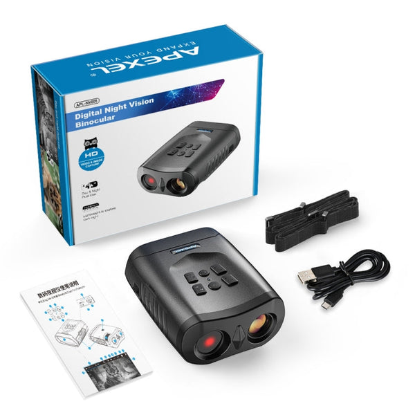 APEXEL 3-inch LCD HD Screen Photo Video Portable Binoculars Digital Infrared Night Vision Device