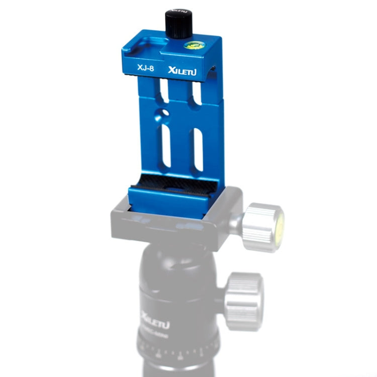 XILETU XJ-8 Aluminum Alloy Camera Head Tripod Mobile Phone Clip