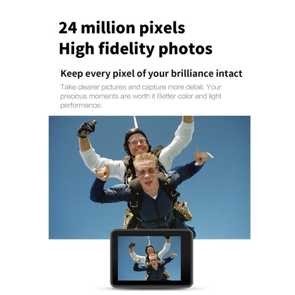 5K/30FPS WIFI HD Anti-Shake Remote Touch Dual-Screen IP68 Waterproof Sports Camera