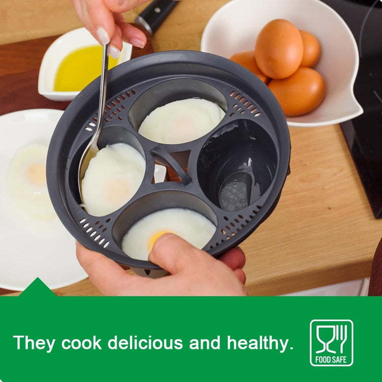 4 -in-1 Egg Cooker For Thermomix TM5 TM6 Multifunction Pot Steamer Tray