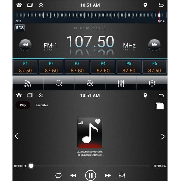 For Fiat Linea Punto EVO line 2012-2015 Car Android Navigation Bluetooth FM Radio