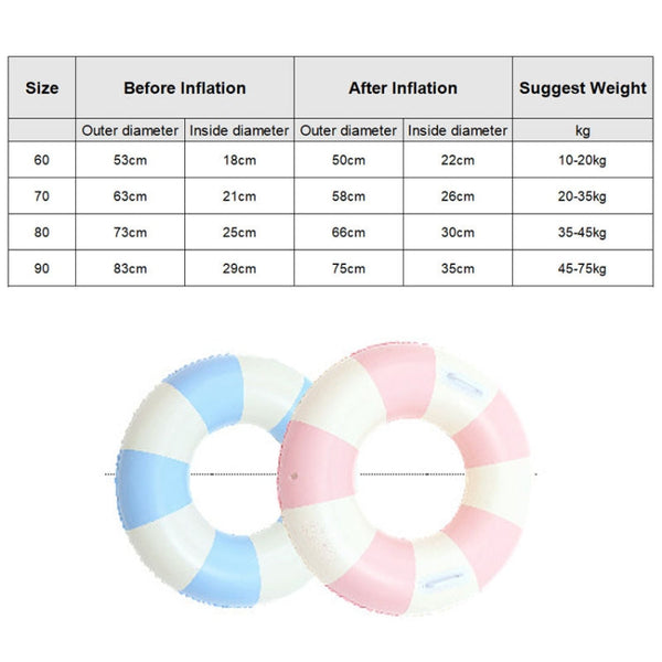 Thickened Outdoor Water Sports Children Swimming Ring