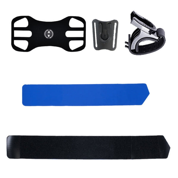 3 In 1 Four Jaws Detachable Swivel Arm Wrist Strap Bicycle Holder For 4.5-6.5 inch Phones