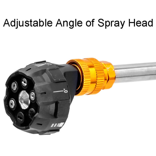 HILDA 21V High Pressure Water Torch Lithium Car Washer Plastic Package, EU Plug With 1 Battery, US Plug With 1 Battery, UK Plug With 1 Battery