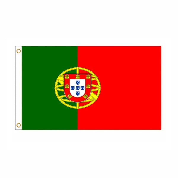 90 x 150cm Portugal No.4 Polyester Flag, Portugal