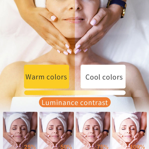 LED Half Moon Beauty Lamp Manicure Eyebrow Tattoos Eyelash Fill Light