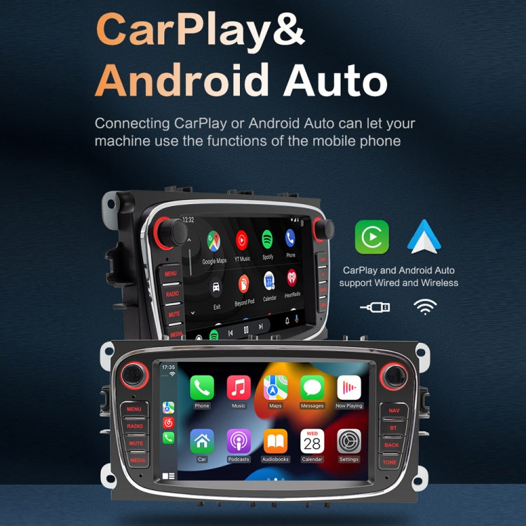 For Ford Focus 7 Inch HD Android Navigation Bluetooth RDS Radio