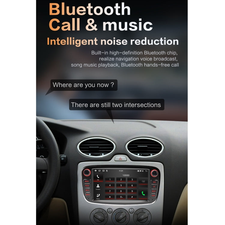 For Ford Focus 7 Inch HD Android Navigation Bluetooth RDS Radio