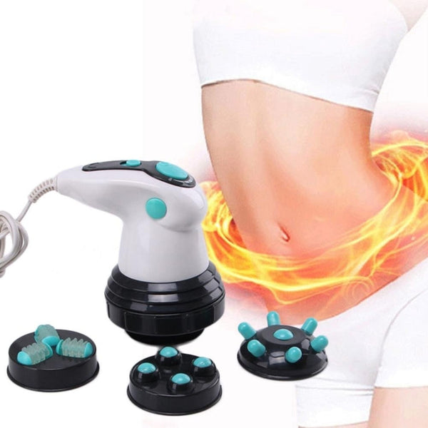 4 in 1 Electric Massager Handheld Fat Pusher Infrared Massager, 220V EU Plug, 110V US Plug