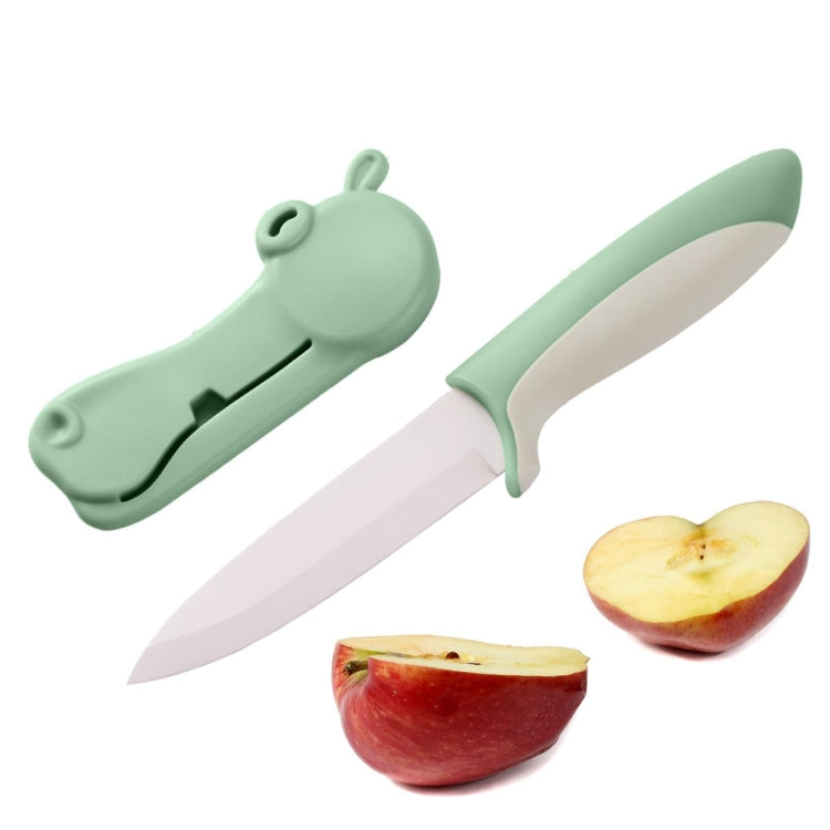 4-inch Hippo Ceramic Fruit Knife Supplementary Food Knife