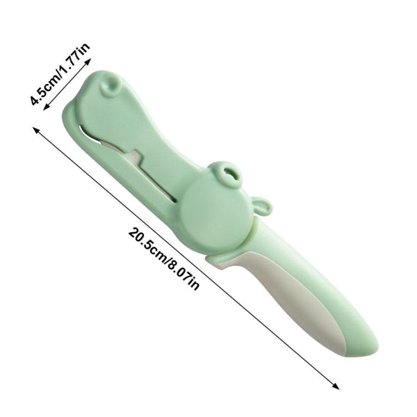 4-inch Hippo Ceramic Fruit Knife Supplementary Food Knife