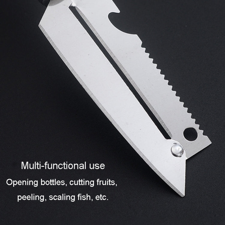 Multifunctional Stainless Steel Paring Knife Household Fruit And Vegetable Scraper Bottle Opener