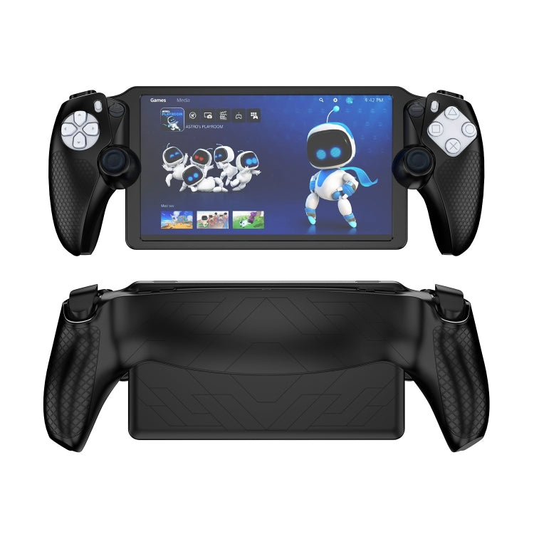 For Sony PS Portal Game Console Silicone Protective Cover Oil Spray All-Inclusive Protective Case, Silicone
