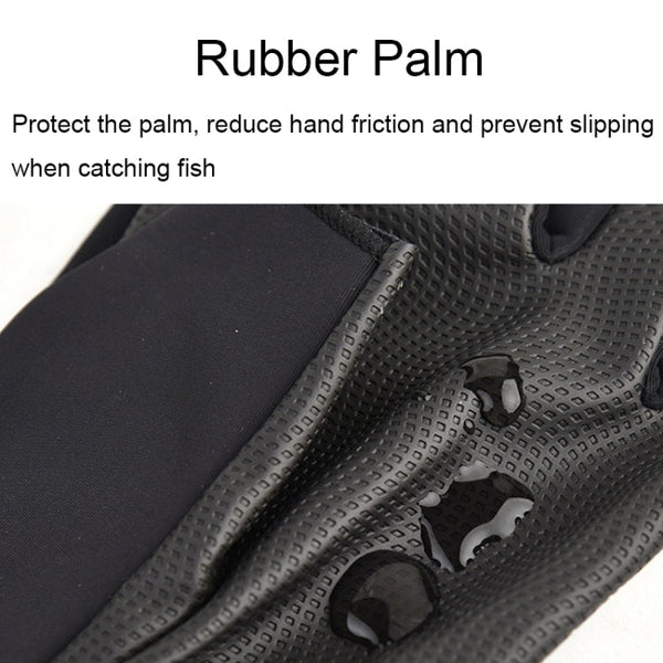 Fishing Fingerless Non-Slip Gloves Waterproof Wear-Resistant Lure Fishing Equipment