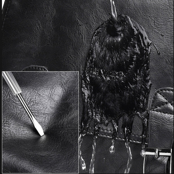 WEIXIER B677 Large Capacity Waterproof Business Backpack with USB Charging Hole