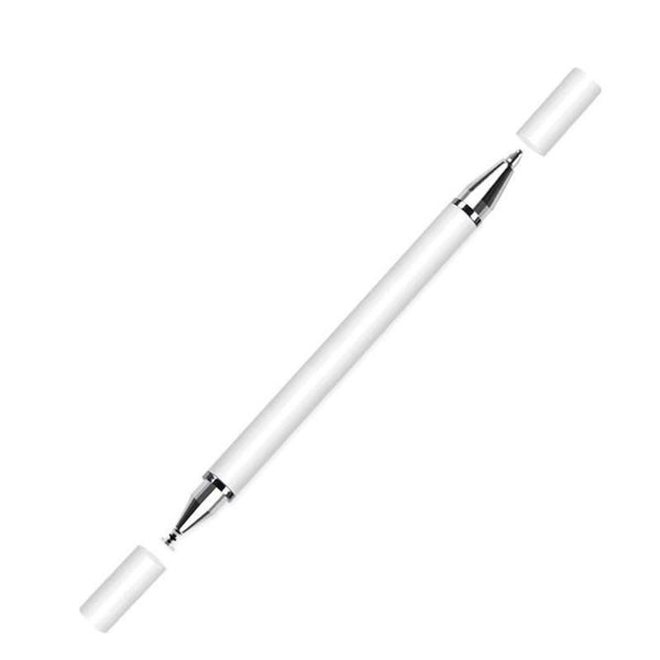Plastic Stylus With Round Disc Clip Capacitive Pen Cell Phone Stylus