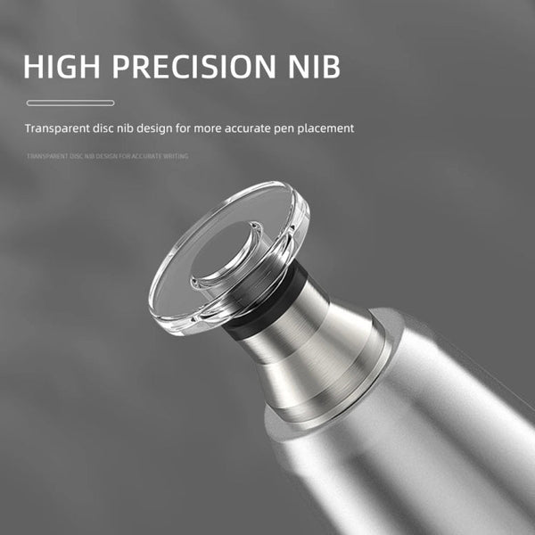 Plastic Stylus With Round Disc Clip Capacitive Pen Cell Phone Stylus