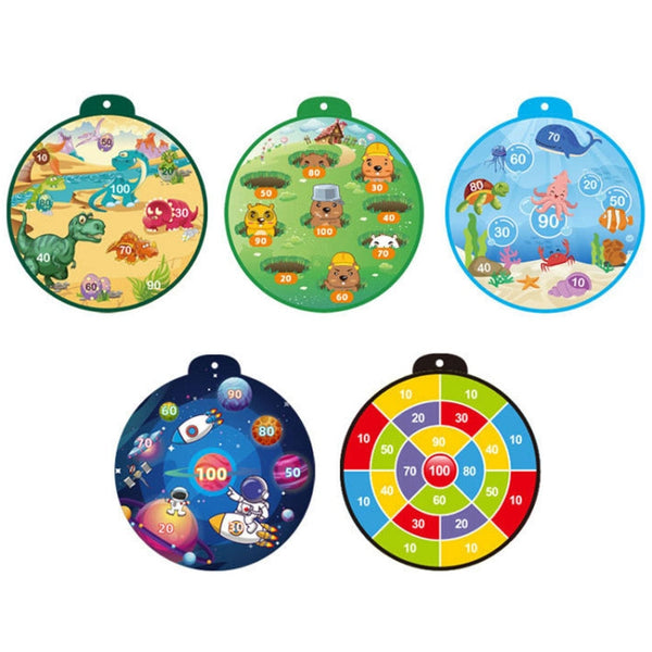 Kindergarten Indoor Outdoor Sticky Target Ball Toys With 12 Balls