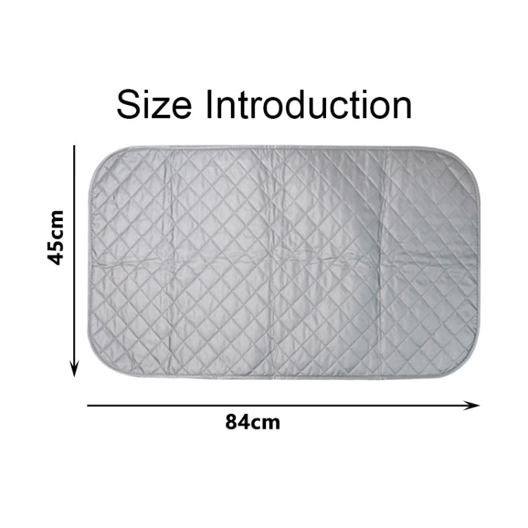 Home Ironing Mat Thickened High Temperature Resistant Anti-Slip Ironing Board, Magnetic, No Magnet