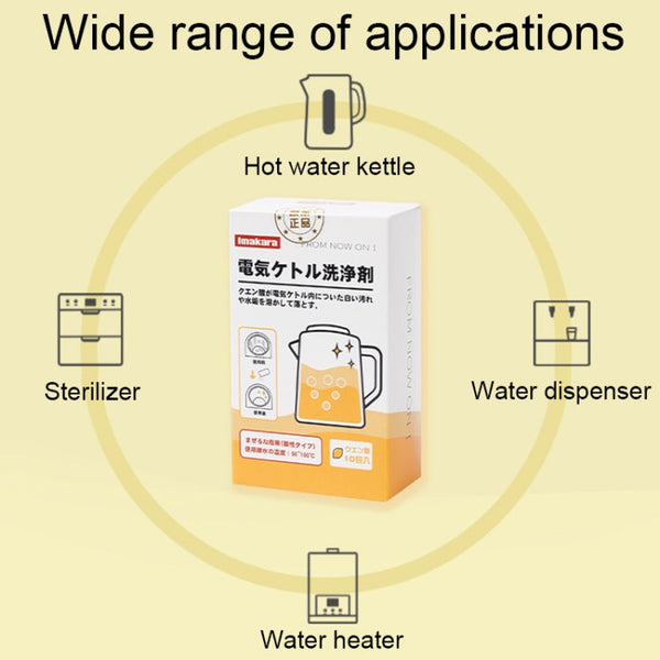 Food Grade Citric Acid Hot Water Kettle Descaler Household Water Dispenser Limescale Cleaner