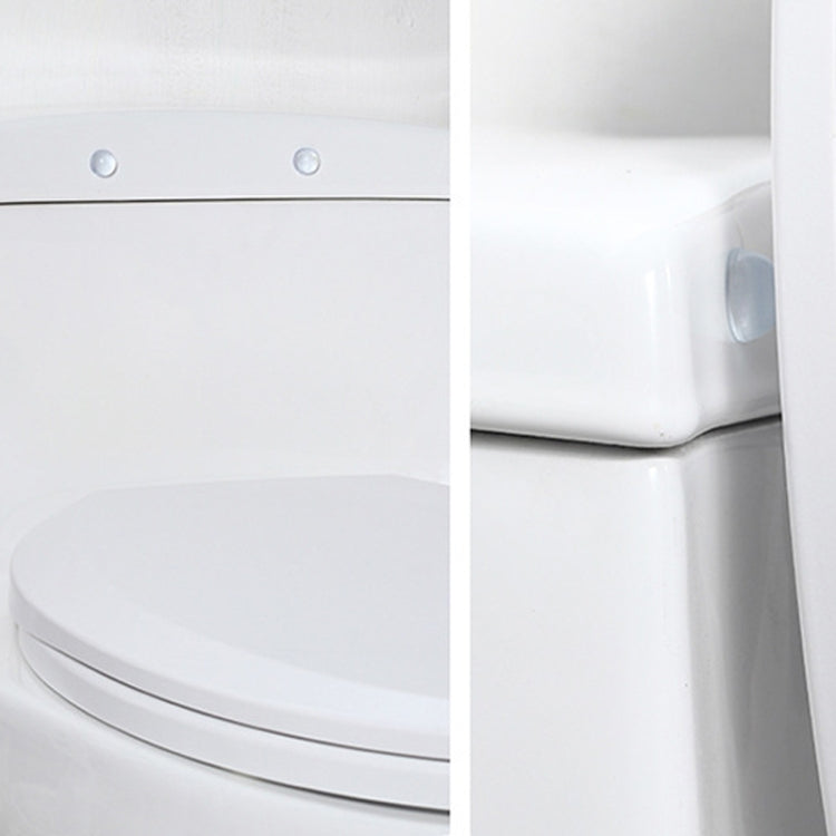 Closet Door Anti-Bump Pad Toilet Seat Muffler Silent Paste Cushioning Self-Adhesive Anti-Slip Rubber Pellets, 12pcs /Pack KM.1032