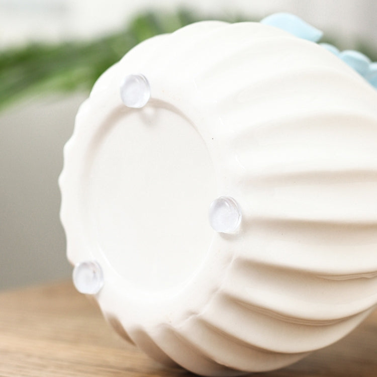 Closet Door Anti-Bump Pad Toilet Seat Muffler Silent Paste Cushioning Self-Adhesive Anti-Slip Rubber Pellets, 12pcs /Pack KM.1032