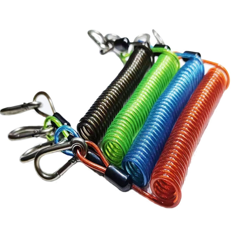 304 Stainless Steel Diving Camera Anti-lost Strap Motorcycle Anti-theft Rope, Random Color Delivery