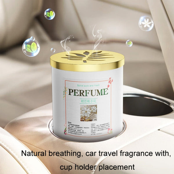 3pcs Car Aromatherapy Long-lasting Light Fragrance Solid Balm