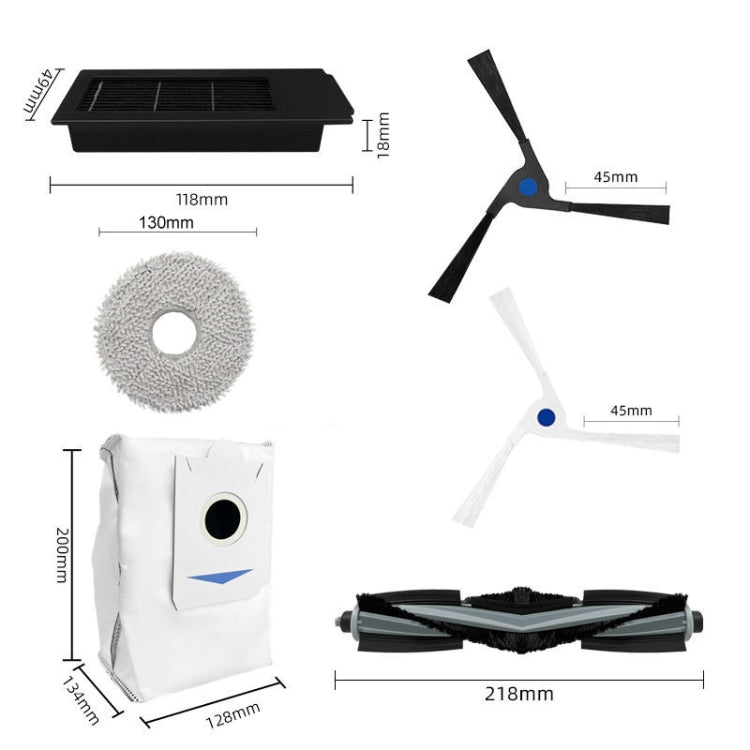 For Ecovacs X2 / X2 Pro Vacuum Cleaner Accessories