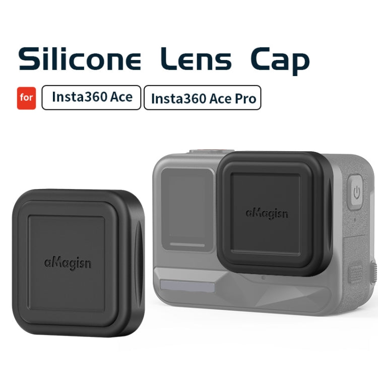 aMagisn Silicone Lens Cap Protective Cover Sports Camera Accessories